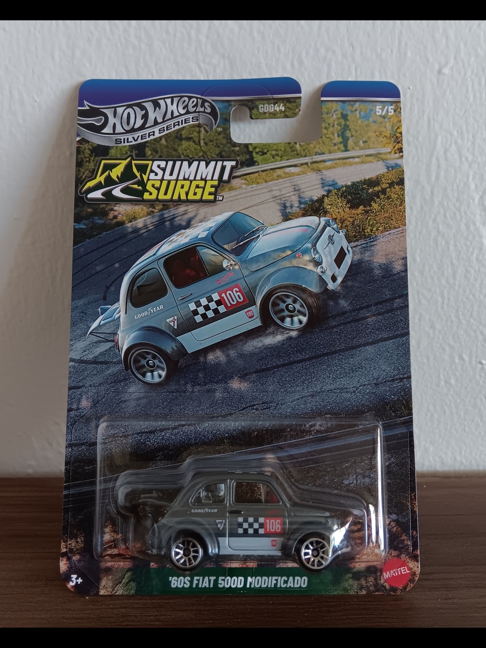 Hot Wheels '60s Fiat 500D Modificado 2026 Summit Surge Chase Car